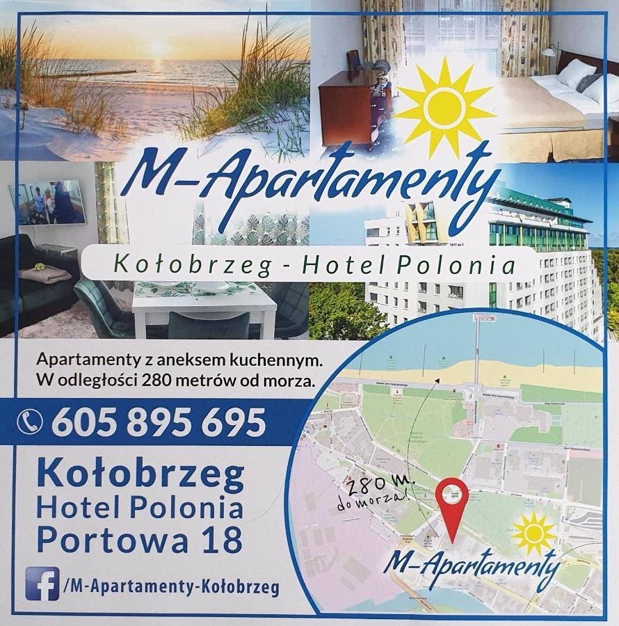 M-Apartamenty W Hotelu Polonia Kołobrzeg Eksteriør billede